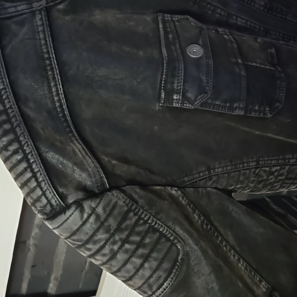 Buckle Black 3X men's coat - Picture 2 of 12